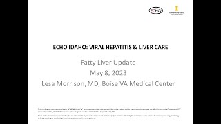 Fatty Liver Update  582023 [upl. by Neiviv]