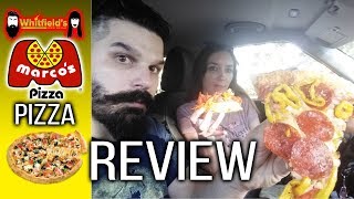 Marcos Pizza  REVIEW  Our First Time Trying Marcos Pizza [upl. by Atsugua]