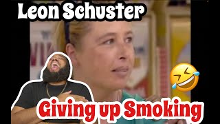 LEON SCHUSTER GIVING UP SMOKING PRANK  REACTION 🇿🇦 [upl. by Yatnahs302]