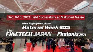 Highlights of Day 1 Highlyfunctional Material Week  FINETECH JAPAN  Photonix Dec 810 2021 [upl. by Rodenhouse]