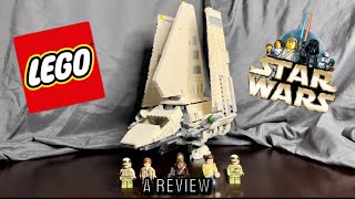 Fly Causal Lego Star Wars Imperial Shuttle Tydirium 75094 Reivew [upl. by Bonucci]