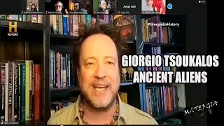 GIORGIO TSOUKALOS  UN LIVE CON ANCIENT ALIENS  RESPONDE A LA ACTUALIDAD OVNI aliens [upl. by Wiener]