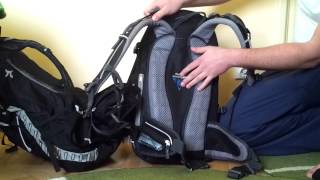 Deuter Trans Alpine 30 Vs Osprey Escapist 30 Part 2 [upl. by Glendon]