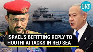 Israeli Warships Storm Red Sea Despite Warning Missile Attacks From Iranbacked Houthis  Watch [upl. by Wilkens]