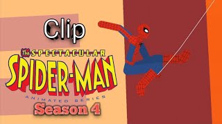 The Spectacular SpiderMan Season 4 Episode 1  Clip Stick Nodes [upl. by Dianuj857]