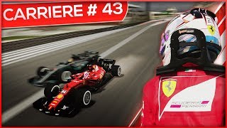 ENORME PRESSION DHAMILTON ET GROSJEAN  F1 2017 43 FR [upl. by Rissa]