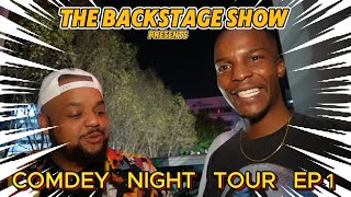 THE BACKSTAGE SHOW PRESENTS  COMEDY NIGHT TOUR EPISODE 1 PRETORIA [upl. by Markland]