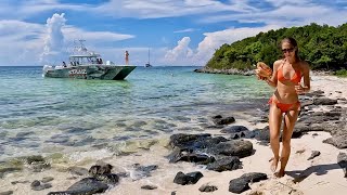 7 Days In the Most Remote Islands of the Bahamas BIG Crayfish Snappers amp Cooking [upl. by Avevoneg170]