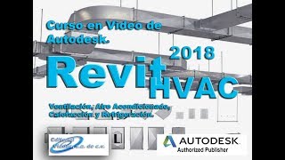 Revit 2018 MEP HVAC para Aire Acondicionado [upl. by Juakn]