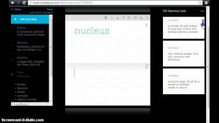 StudyBlue flashcard tutorial [upl. by Oehsen]