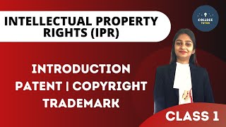 Intellectual Property Rights  Patent  Copyright  Trademark  IPR [upl. by Agamemnon362]