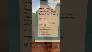 Barclays Local Bank in the Library at Alfreton 🧐7268 [upl. by Aineg]