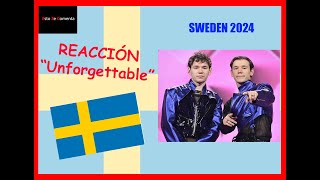 Reacción SUECIA 🇸🇪​​​​▶️ Eurovisión 2024 🎶 [upl. by Becht]