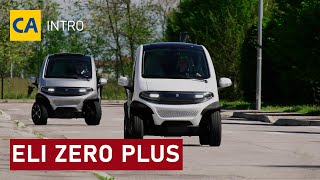 Five Eli Zero Plus  Auto Elettrica CityCar Minicar Spot TV [upl. by Anivad]