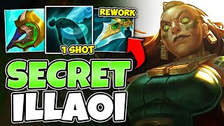 This SECRET Illaoi build does WAY too much damage THIS WILL BE NERFED [upl. by Warford797]