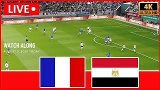 Live France vs Egypt U23 Now  2024 Olympics Semifinals  Football Live Streaming Game فرنسا ضد مصر [upl. by Miner]