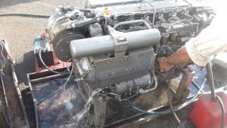 Yanmar 6LY2 440HP Complete Marine Diesel Engine [upl. by Leahkim929]