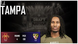 2024 NFL DRAFT TJ Tampa  Baltimore Ravens [upl. by Bibah]