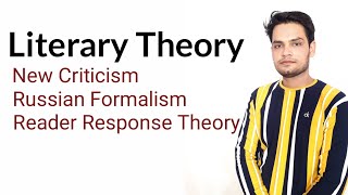 Literary Theory  New Criticism  Russian Formalism  Reader Response theory  post Structuralism [upl. by Assenar241]