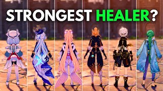 Who is BEST healer  SIGEWINNE Healing Comparison  Genshin Impact [upl. by Akinnor]