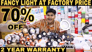 Cheapest Fancy Light Market In Delhi  Wholesale Market For Fancy Light  Prateek Kumar [upl. by Akital205]