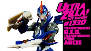 TRANSFORMERS RED TRANSFORMERS PRIME ARCEE REVIEW [upl. by Vite]