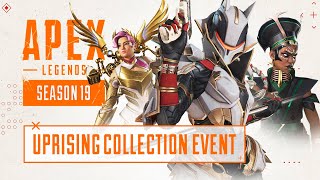 quotUPRISINGquot Collection Event All Skins  Apex Legends Season 19 [upl. by Ahron]