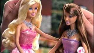 2010 Barbie Sparkle Lights Princesses Barbie amp Teresa Dolls Commercial [upl. by Hyacintha965]