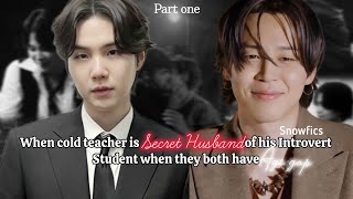 When cold professor is secret husband of his introvert Student✨️Part 1✨️Yoonmin FF ✨️ yoonminff [upl. by Poirer]