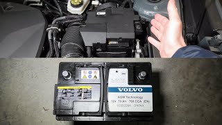 Volvo XC40 20192024 12V Battery Replacement Detailed Guide [upl. by Aelrac688]