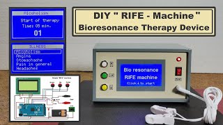 Simple Arduino based Bioresonance Therapy device RIFE Machine [upl. by Servetnick]