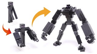 Upgrading My Sons Minecraft Enderman Mech  Detailed Build [upl. by Amelita]