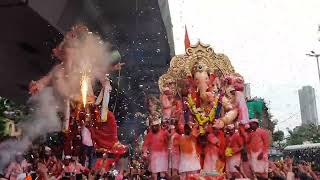 Lalbaug Cha Raja amp Antop Hill Cha Raja  Great Bhet  Visarjan Sohala 2023 [upl. by Yvonne]