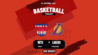 Nets vs Lakers 1130 Game Week 2  1012 Sports Mentoring Program  Basketball 2023 [upl. by Yeltneb]