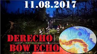 Tragedia harcerzy podczas burzy tysiąclecia Derecho Bow Echo 11082017 [upl. by Packer434]