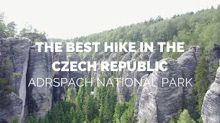 THE BEST HIKE IN THE CZECH REPUBLIC ADRSPACH NATIONAL PARK TEPLICE ROCKS [upl. by Randell34]