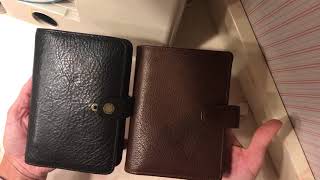 Pocket Planner Comparison Mulberry Gillio VDS and Filofax [upl. by Notgnihsaw758]