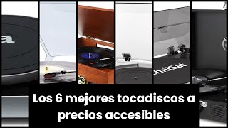 Tocadiscos baratos Los 6 mejores tocadiscos a precios accesibles ✓ [upl. by Durwyn]