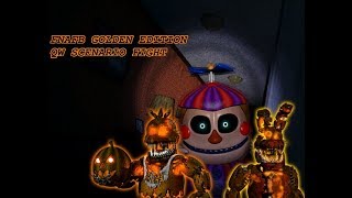 FNAFB Golden Edition 2  QW Scenario Fight [upl. by Schramke]