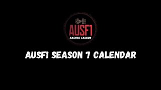 AUSF1 SEASON 7 CALENDAR [upl. by Mcmaster]