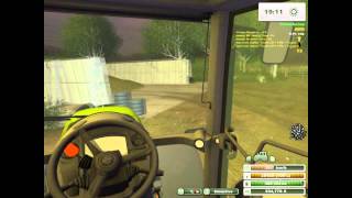 Farming simulator 2013 ensilage dans la boue [upl. by Munson190]