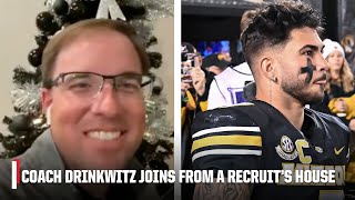 Coach Drinkwitz joins the show FROM AN INHOME RECRUITING VISIT 🤣  2024 SEC Schedule Reveal [upl. by Sirad297]