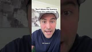 Boomer “Don’t Blame Us Blame The Politicians” Millennials and Gen Z Looking For Solutions [upl. by Eatnoed]