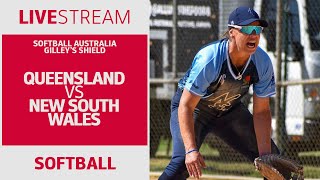 SOFTBALL  Queensland vs New South Wales  Gilleys Shield [upl. by Anewor]