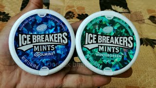 ice breakers coolmint and wintergreen flavour mints [upl. by Wadesworth]