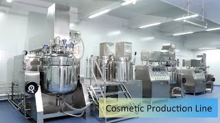 Cosmetic Production Line Equipment How To Make Cosmetic In Factory Immaymachine [upl. by Nibaj]