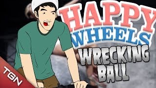 Happy Wheels WRECKING BALL [upl. by Notlaw]