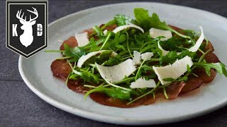 Bresaola amp Rocket Salad  Kitchen Daddy [upl. by Tennek716]