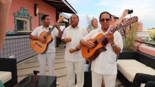 Dos Gardenias  Isolina Carrillo performed by musicians in Havana Cuba [upl. by Aldwon]