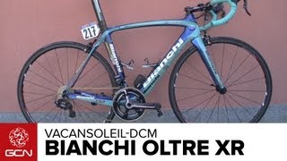 Bianchi Oltre XR VacansoleilDCM Team Bike [upl. by Cyrilla254]